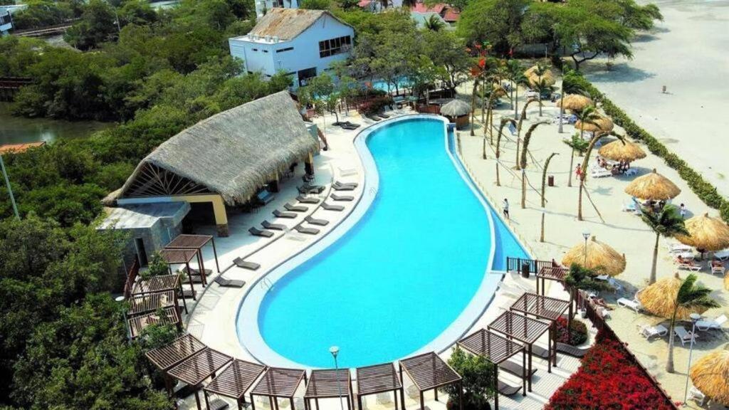 Apartamento En Samaria Club De Playa Privada Salida Directa Al Mar En Pozos Colorados Cerca A Zazue, Estelar, Playa Bello Horizonte, Cabo Tortuga #1 Santa Marta  Exteriér fotografie