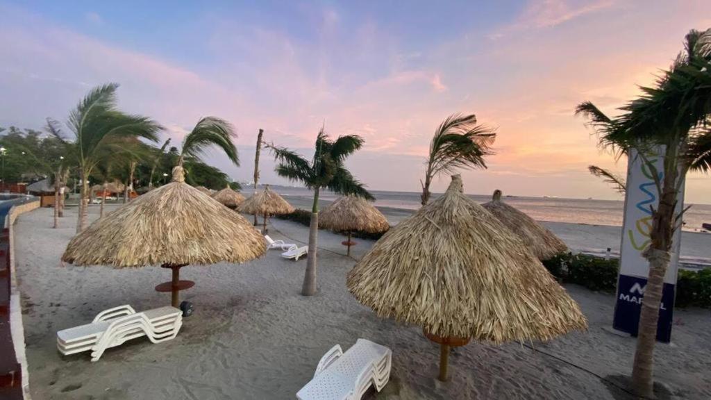 Apartamento En Samaria Club De Playa Privada Salida Directa Al Mar En Pozos Colorados Cerca A Zazue, Estelar, Playa Bello Horizonte, Cabo Tortuga #1 Santa Marta  Exteriér fotografie