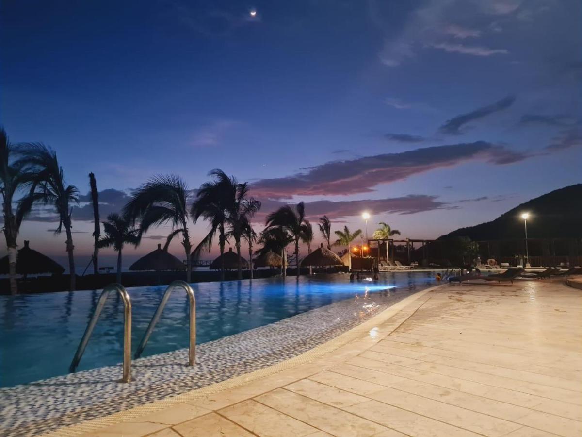 Apartamento En Samaria Club De Playa Privada Salida Directa Al Mar En Pozos Colorados Cerca A Zazue, Estelar, Playa Bello Horizonte, Cabo Tortuga #1 Santa Marta  Exteriér fotografie
