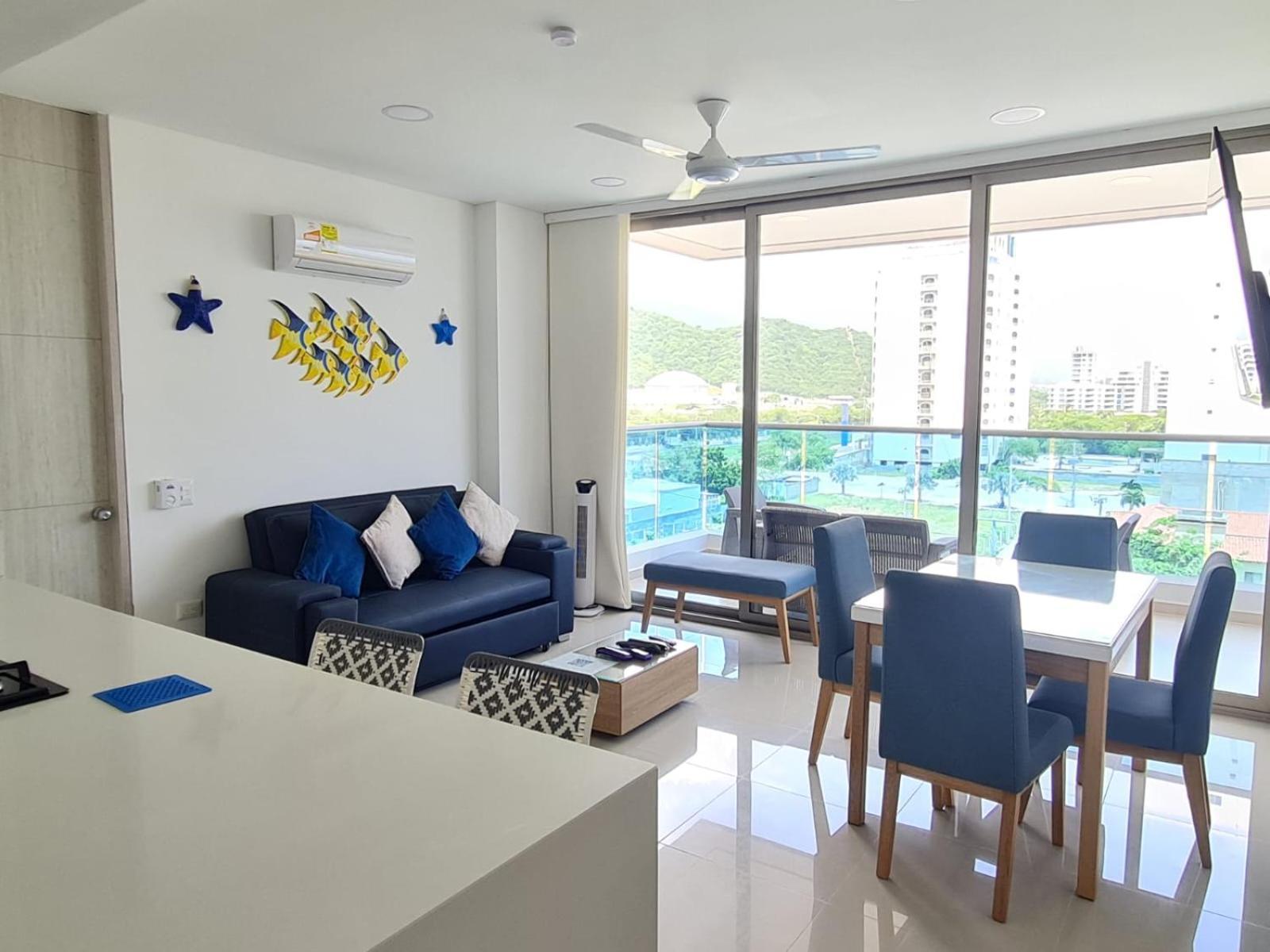Apartamento En Samaria Club De Playa Privada Salida Directa Al Mar En Pozos Colorados Cerca A Zazue, Estelar, Playa Bello Horizonte, Cabo Tortuga #1 Santa Marta  Exteriér fotografie